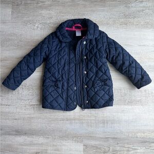 Gymboree Dark Blue Quilted Puffer Jacket